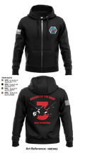UUVRON THREE FCPOA 64658726 Zip Hoodie - 64