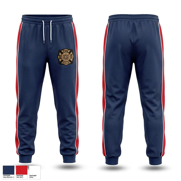 Sweatpants, Joppa Fire rescue, Fire Department, Teamtime, Team time, sublimation, custom sports apparel, team uniforms, spirit wear, spiritwear, sports uniforms, custom shirts, team store, custom team store, fundraiser sports, apparel fundraiser