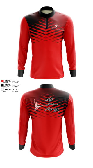Quarter Zip Jacket, Vault Dance Company, Cheer, Teamtime, Team time, sublimation, custom sports apparel, team uniforms, spirit wear, spiritwear, sports uniforms, custom shirts, team store, custom team store, fundraiser sports, apparel fundraiser