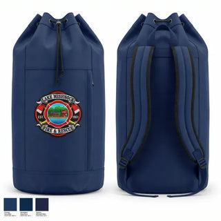 Gear Bag, Lake Mishnock Fire Rescue, Fire Department, Teamtime, Team time, sublimation, custom sports apparel, team uniforms, spirit wear, spiritwear, sports uniforms, custom shirts, team store, custom team store, fundraiser sports, apparel fundraiser