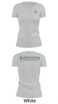 Harmony Dance Academy 63895879 Women's Short Sleeve V-neck Shirt - 12