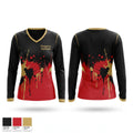 Phoenix Softball Women's Long Sleeve V-neck Shirt - 1
