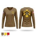 240th FRSD 16291757 Women's Long Sleeve V-neck Shirt - 1