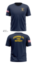 Jessamine county fire Old School Cotton Feel Shirt - 21