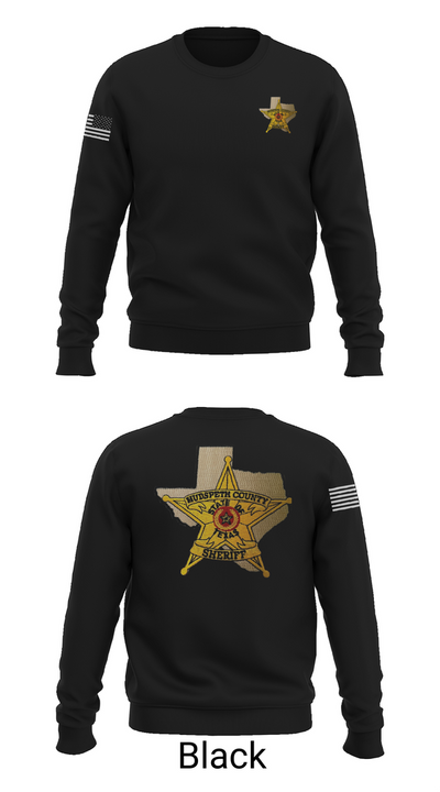 Hudspeth county sheriff office 47128359 Crew Neck Sweatshirt - 24