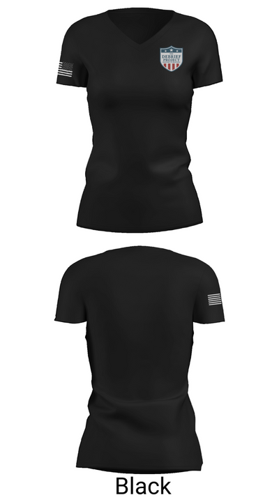 The Debrief Project 12610988 Women's Short Sleeve V-neck Shirt - 38