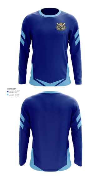 Long Sleeve Performance Shirt, Blue collar ballers, Softball, Teamtime, Team time, sublimation, custom sports apparel, team uniforms, spirit wear, spiritwear, sports uniforms, custom shirts, team store, custom team store, fundraiser sports, apparel fundraiser