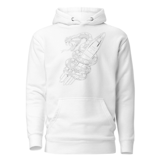 Unisex Hoodie - 1 - White