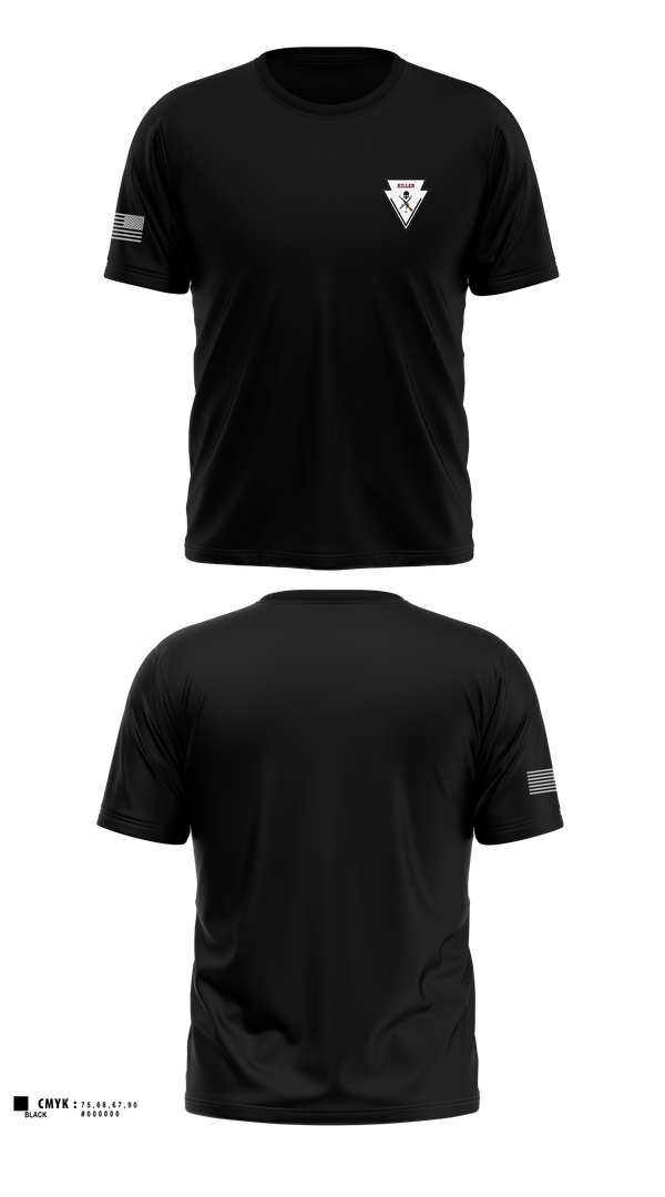 Old School Cotton Feel Shirt, Killer Troop, 2/11 ACR, , Teamtime, Team time, sublimation, custom sports apparel, team uniforms, spirit wear, spiritwear, sports uniforms, custom shirts, team store, custom team store, fundraiser sports, apparel fundraiser