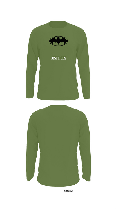 185th CES 20489835 Long Sleeve Performance Shirt 50