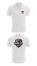 LEAGUE CITY RECRUITING 4632791 Short Sleeve Performance Polo - 6