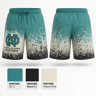 Athletic Shorts With Pockets, North Oldham Mustangs, Baseball, Teamtime, Team time, sublimation, custom sports apparel, team uniforms, spirit wear, spiritwear, sports uniforms, custom shirts, team store, custom team store, fundraiser sports, apparel fundraiser