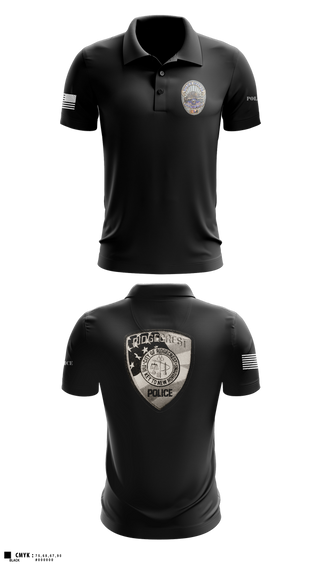 Short Sleeve Performance Polo, Ridgecrest Police Department, Police, Teamtime, Team time, sublimation, custom sports apparel, team uniforms, spirit wear, spiritwear, sports uniforms, custom shirts, team store, custom team store, fundraiser sports, apparel fundraiser