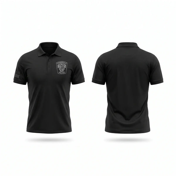 Short Sleeve Performance Polo, Coraopolis Police Department, Police, Teamtime, Team time, sublimation, custom sports apparel, team uniforms, spirit wear, spiritwear, sports uniforms, custom shirts, team store, custom team store, fundraiser sports, apparel fundraiser