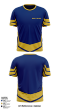 Moody Trojans 61343445 Short Sleeve Performance Shirt - 1