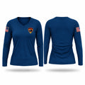 Lake Mohave Ranchos Fire department Women's Long Sleeve V-neck Shirt - 1
