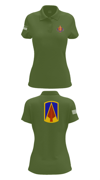 Womens Short Sleeve Performance Polo, 177th AR BDE, , Teamtime, Team time, sublimation, custom sports apparel, team uniforms, spirit wear, spiritwear, sports uniforms, custom shirts, team store, custom team store, fundraiser sports, apparel fundraiser