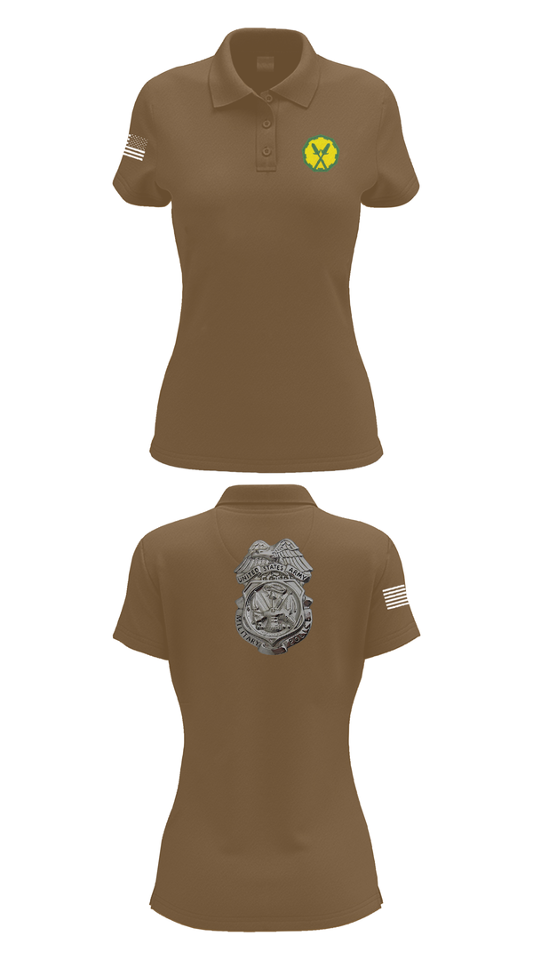 Womens Short Sleeve Performance Polo, 88th Military Police Company, , Teamtime, Team time, sublimation, custom sports apparel, team uniforms, spirit wear, spiritwear, sports uniforms, custom shirts, team store, custom team store, fundraiser sports, apparel fundraiser
