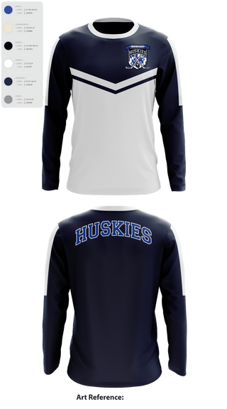 HOWARD COUNTY YOUTH HOCKEY CLUB 22258826 Long Sleeve Performance Shirt -5