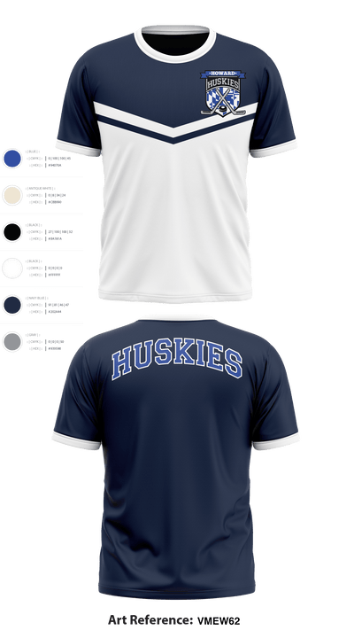 HOWARD COUNTY YOUTH HOCKEY CLUB 22258826 Short Sleeve Performance Shirt -5