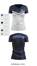 HOWARD COUNTY YOUTH HOCKEY CLUB 22258826 Women's Short Sleeve V-neck Shirt -5