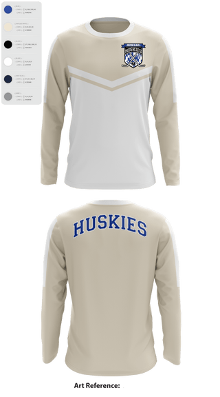HOWARD COUNTY YOUTH HOCKEY CLUB 22258826 Long Sleeve Performance Shirt -1