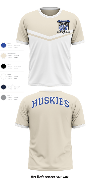 HOWARD COUNTY YOUTH HOCKEY CLUB 22258826 Short Sleeve Performance Shirt - 1