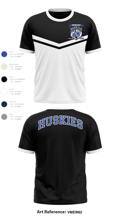 HOWARD COUNTY YOUTH HOCKEY CLUB 22258826 Short Sleeve Performance Shirt - 2
