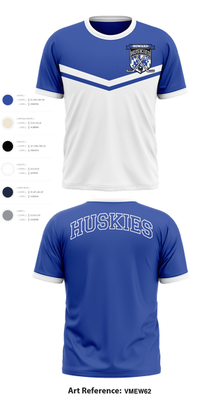 HOWARD COUNTY YOUTH HOCKEY CLUB 22258826 Short Sleeve Performance Shirt - 3
