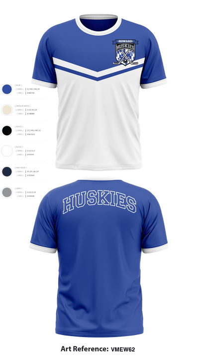 HOWARD COUNTY YOUTH HOCKEY CLUB 22258826 Short Sleeve Performance Shirt - 3