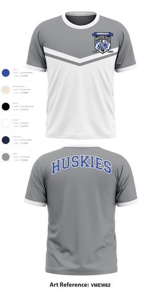 HOWARD COUNTY YOUTH HOCKEY CLUB 22258826 Short Sleeve Performance Shirt -4