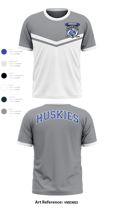 HOWARD COUNTY YOUTH HOCKEY CLUB 22258826 Short Sleeve Performance Shirt -4