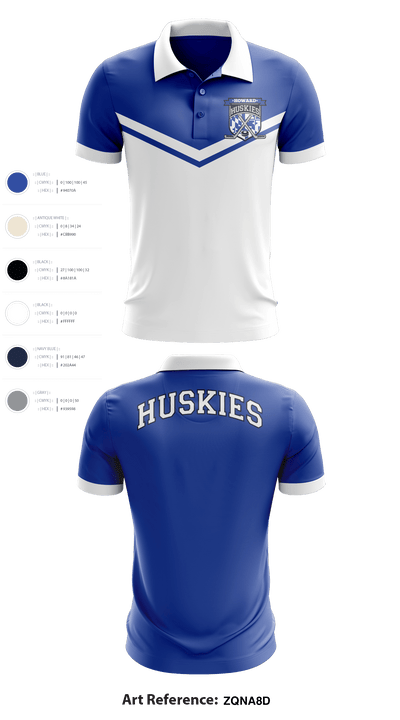 HOWARD COUNTY YOUTH HOCKEY CLUB 22258826 Short Sleeve Performance Polo -3
