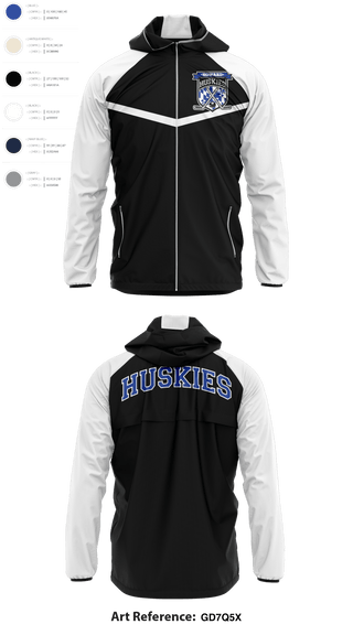 HOWARD COUNTY YOUTH HOCKEY CLUB 22258826 Windbreaker - 2