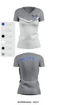 HOWARD COUNTY YOUTH HOCKEY CLUB 22258826 Women's Short Sleeve V-neck Shirt -4