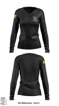 Westgate High School Volleyball 18819670 Women's Long Sleeve V-neck Shirt - 12