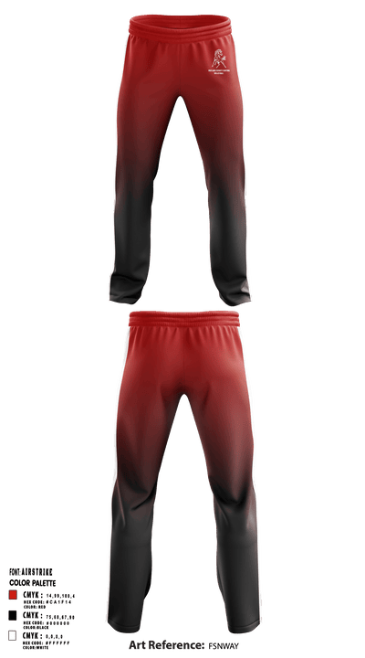 Red Lake County Central Volleyball 76259613 Sweatpants - 1