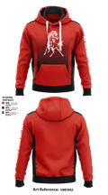 Red Lake County Central Volleyball 76259613 Hoodie - 3