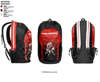 Red Lake County Central Volleyball 76259613 Gear Bag - 1