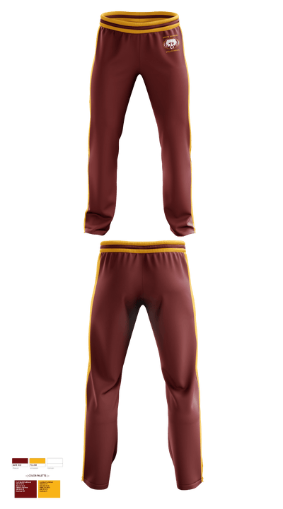 NORTH BERGEN HIGH SCHOOL VOLLEYBALL 16729860 Sweatpants - 1