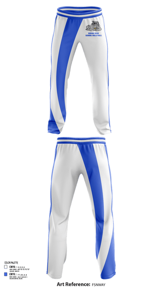 Gering High School Volleyball 94429714 Sweatpants - 156
