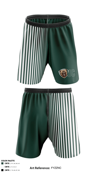 UNION CITY AREA HIGH SCHOOL VOLLEYBALL 82574689 ATHLETIC SHORTS WITH POCKET -2