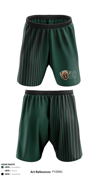 UNION CITY AREA HIGH SCHOOL VOLLEYBALL 82574689 Athletic Shorts With Pocket -1