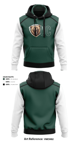UNION CITY AREA HIGH SCHOOL VOLLEYBALL 82574689-Hoodie 1