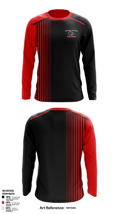 Spencer-Van Etten Middle School Volleyball 95267512 Long Sleeve Performance Shirt - 3