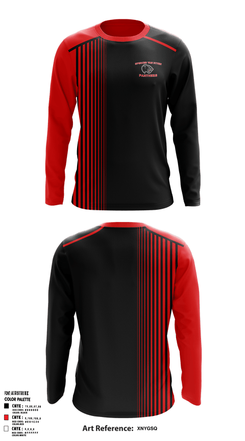 Spencer-Van Etten Middle School Volleyball 95267512 Long Sleeve Performance Shirt - 3