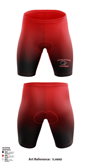 Spencer-Van Etten Middle School Volleyball 95267512 Men's Compression Shorts - 1