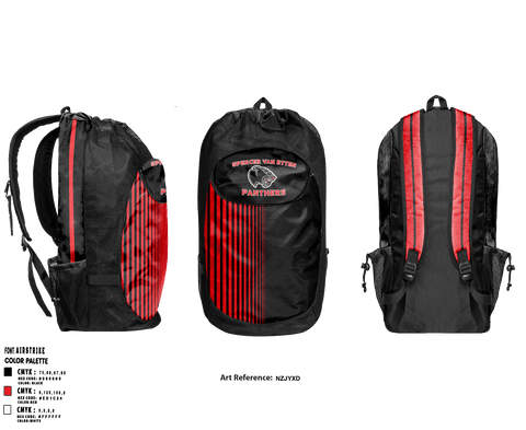 Spencer-Van Etten Middle School Volleyball 95267512 Gear Bag - 1