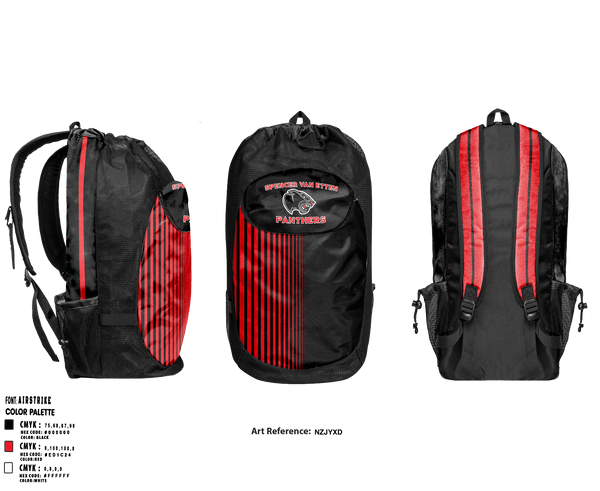Spencer-Van Etten Middle School Volleyball 95267512 Gear Bag - 1