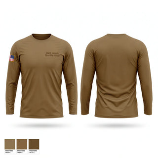 Long Sleeve Performance Shirt, Clark County Sheriffs Office, Police, Teamtime, Team time, sublimation, custom sports apparel, team uniforms, spirit wear, spiritwear, sports uniforms, custom shirts, team store, custom team store, fundraiser sports, apparel fundraiser